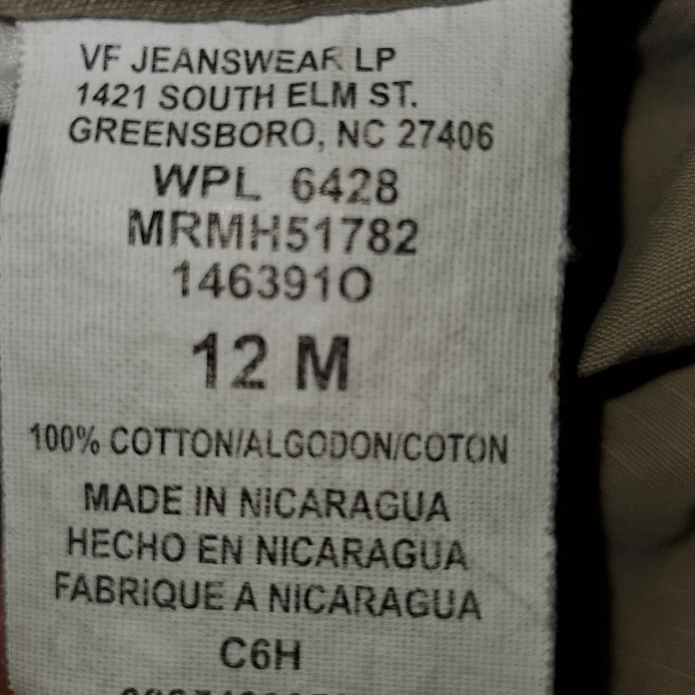 Women's Lee Rider khaki shorts size 12 - Picture 4 of 4